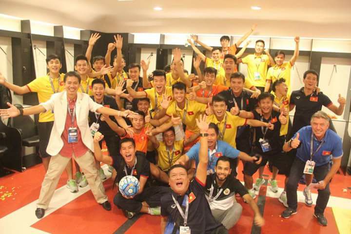 Ảnh bài viết U19 Việt Nam vỡ òa niềm vui khi giành vé đi U20 thế giới