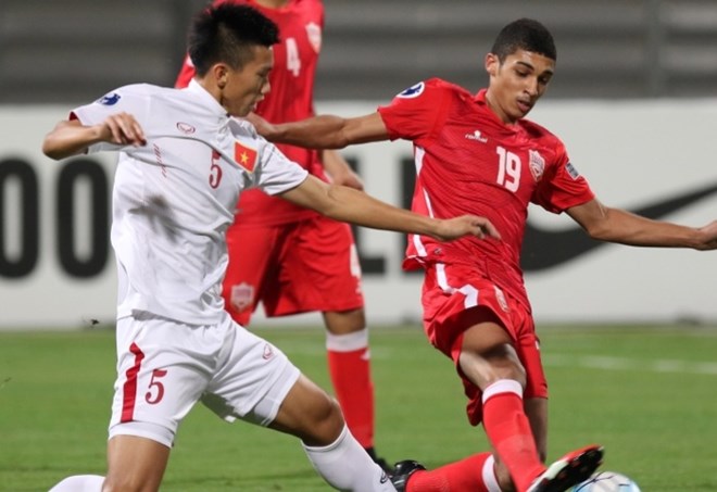 Thầy trò HLV Hoàng Anh Tuấn đã có trận đấu quá tuyệt vời trước U19 Bahrain. Ảnh: Internet.
