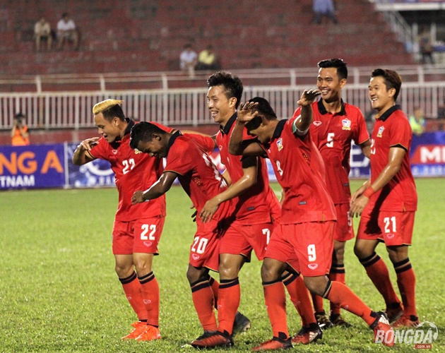 U21 Thái Lan có trình độ chuyên môn vượt trội so với U21 Việt Nam. Ảnh: Đình Viên.