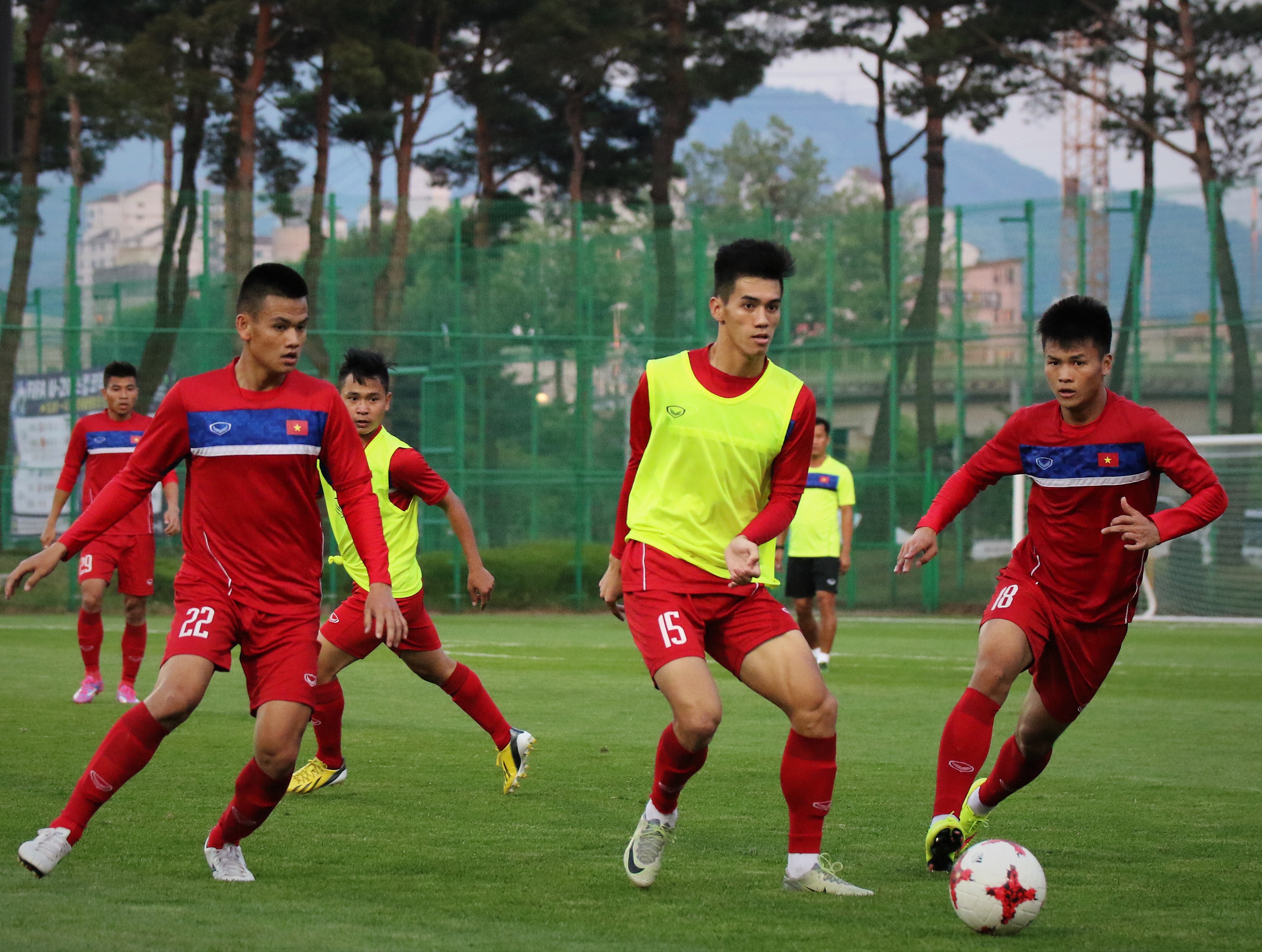 U20 Việt Nam phải thể hiện được tinh thần và niềm tin trước cuộc đối đầu với New Zealand. Ảnh: VFF.
