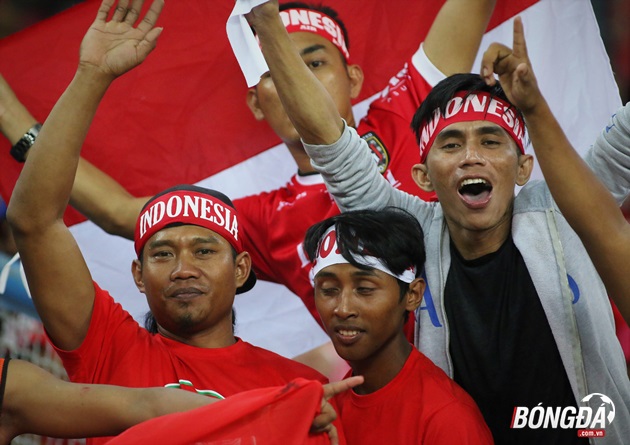 Và đây là những ngườI vui nhất trong chiến thắng thuyết phục của Indonesia trước Philippines.