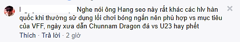 Người hâm mộ bóng đá Việt Nam lên tiếng ủng hộ tân HLV ĐTVN.