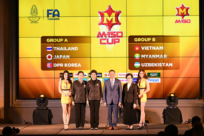 U23 Việt Nam nằm bảng B tại giải giao hữu ở Thái Lan.