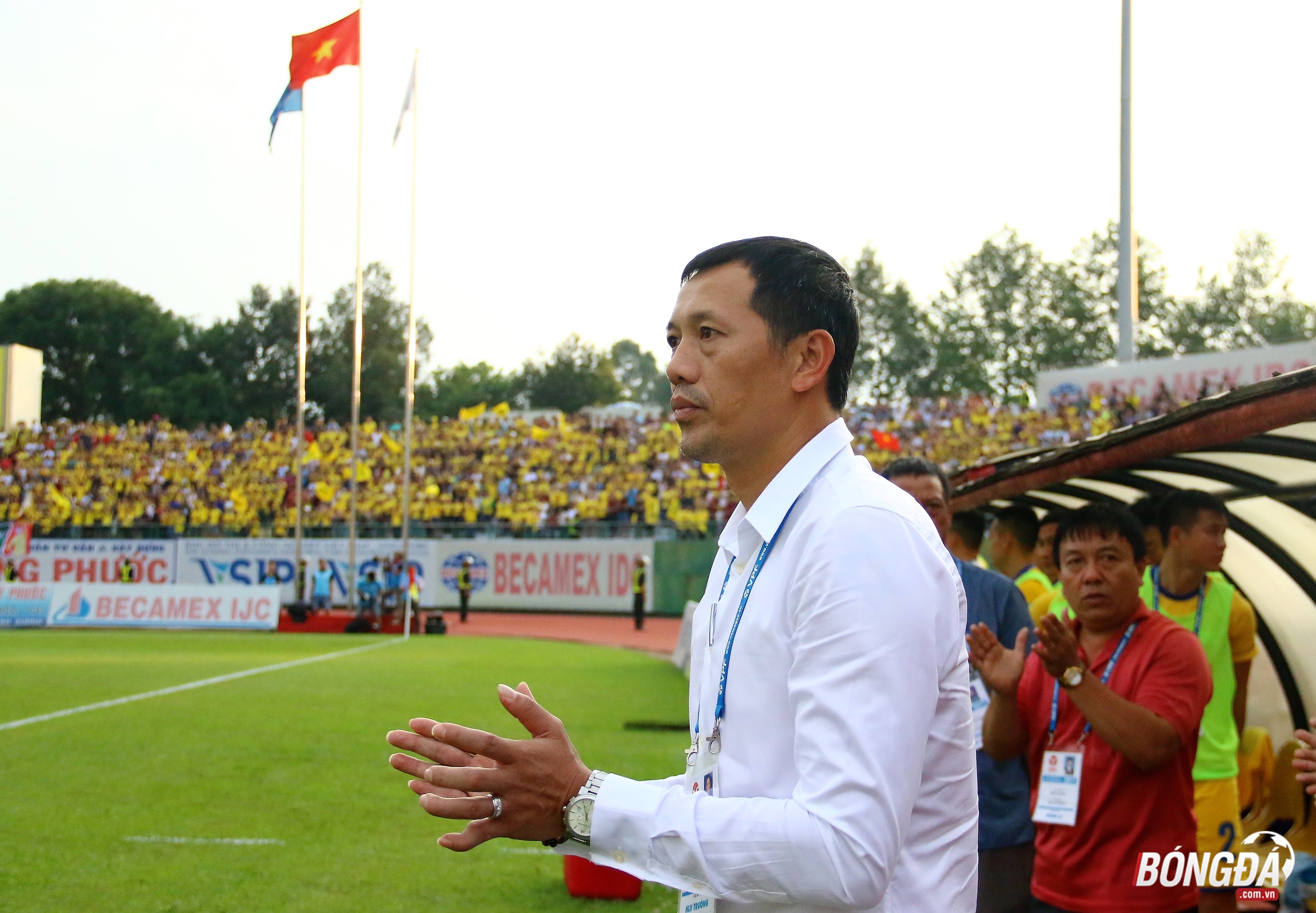 Ảnh bài viết Thắng Bình Dương trên sân Gò Đậu, “tướng” Thắng tri ân khán giả xứ Nghệ