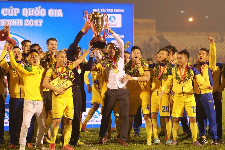 Sau 7 năm bóng đá xứ Nghệ lại mới có niềm vui ở sân chơi Cup Quốc gia.