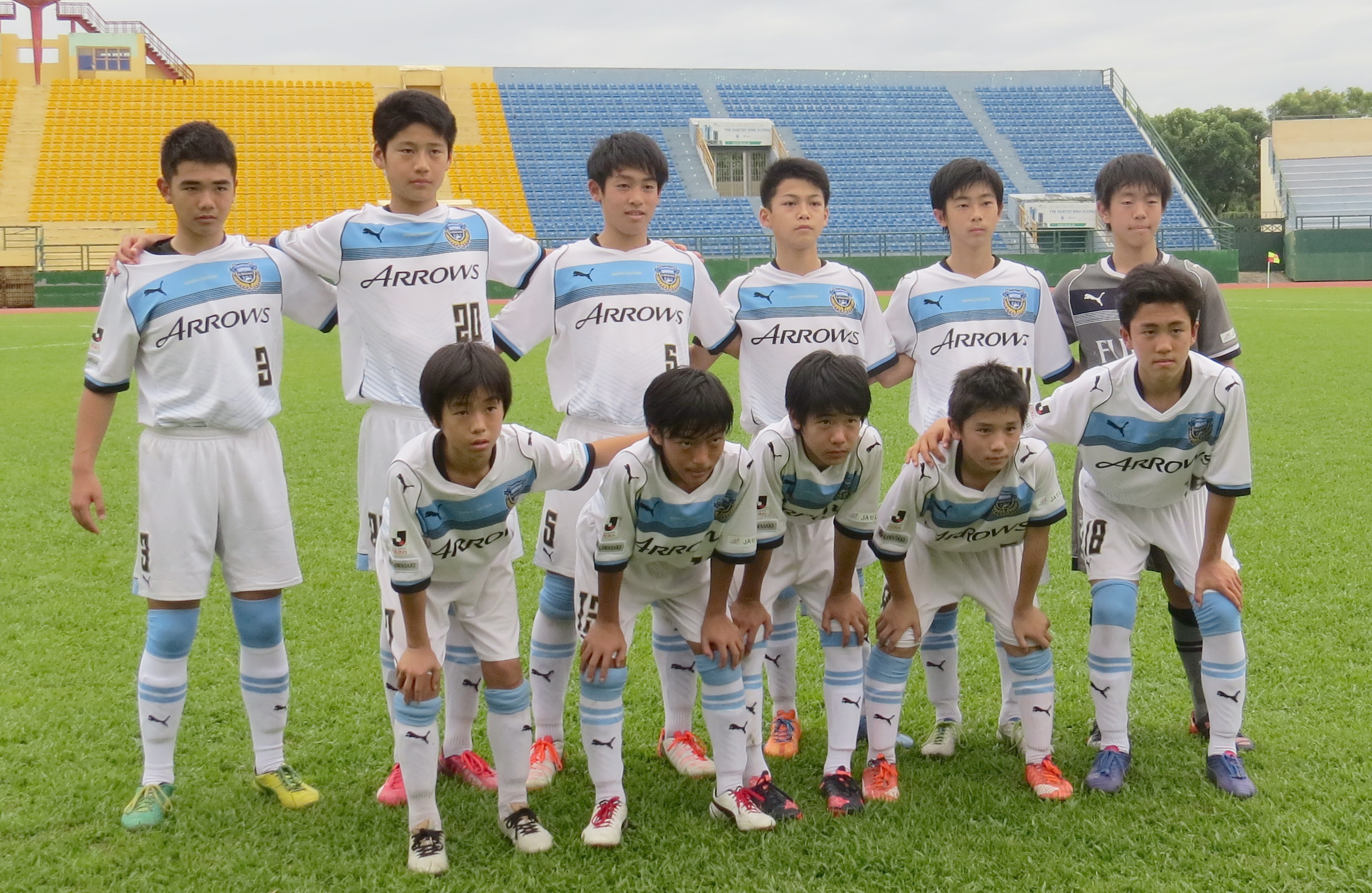 U13 Kawasaki là đội bóng trẻ được đang được tập luyện bài bản chuyên nghiệp hàng đầu tại Nhật Bản.