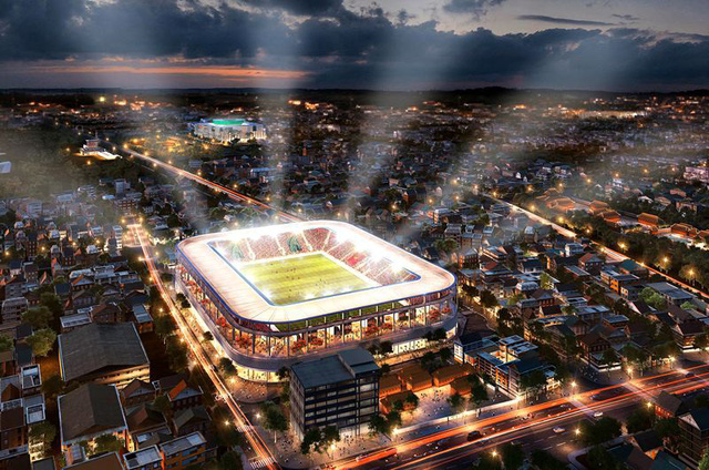 Ảnh bài viết Được đầu tư 250 triệu Euro, sân vận động Hàng Đẫy hứa hẹn sẽ rất lộng lẫy