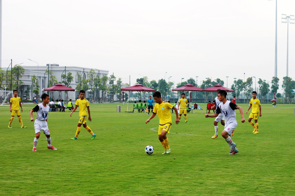 U13 SLNA giành quyền vào chơi trận chung kết với chủ nhà U13 PVF.
