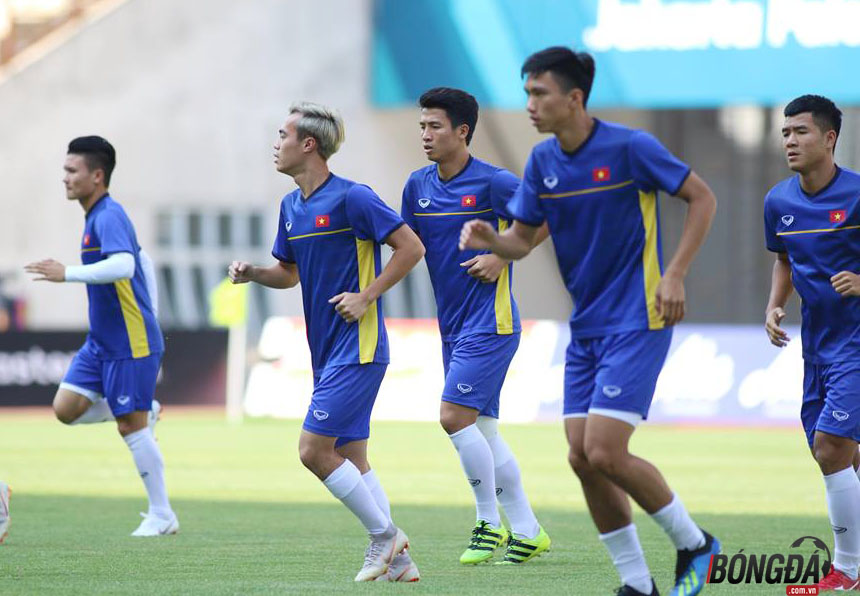 Những gương mặt đá chính bên phía U23 Việt Nam.