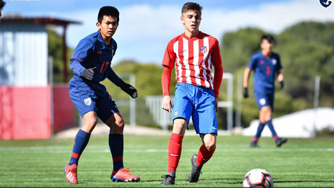 Ảnh bài viết U15 Thái Lan suýt tạo cơn "địa chấn" trước đội trẻ Atletico Madrid
