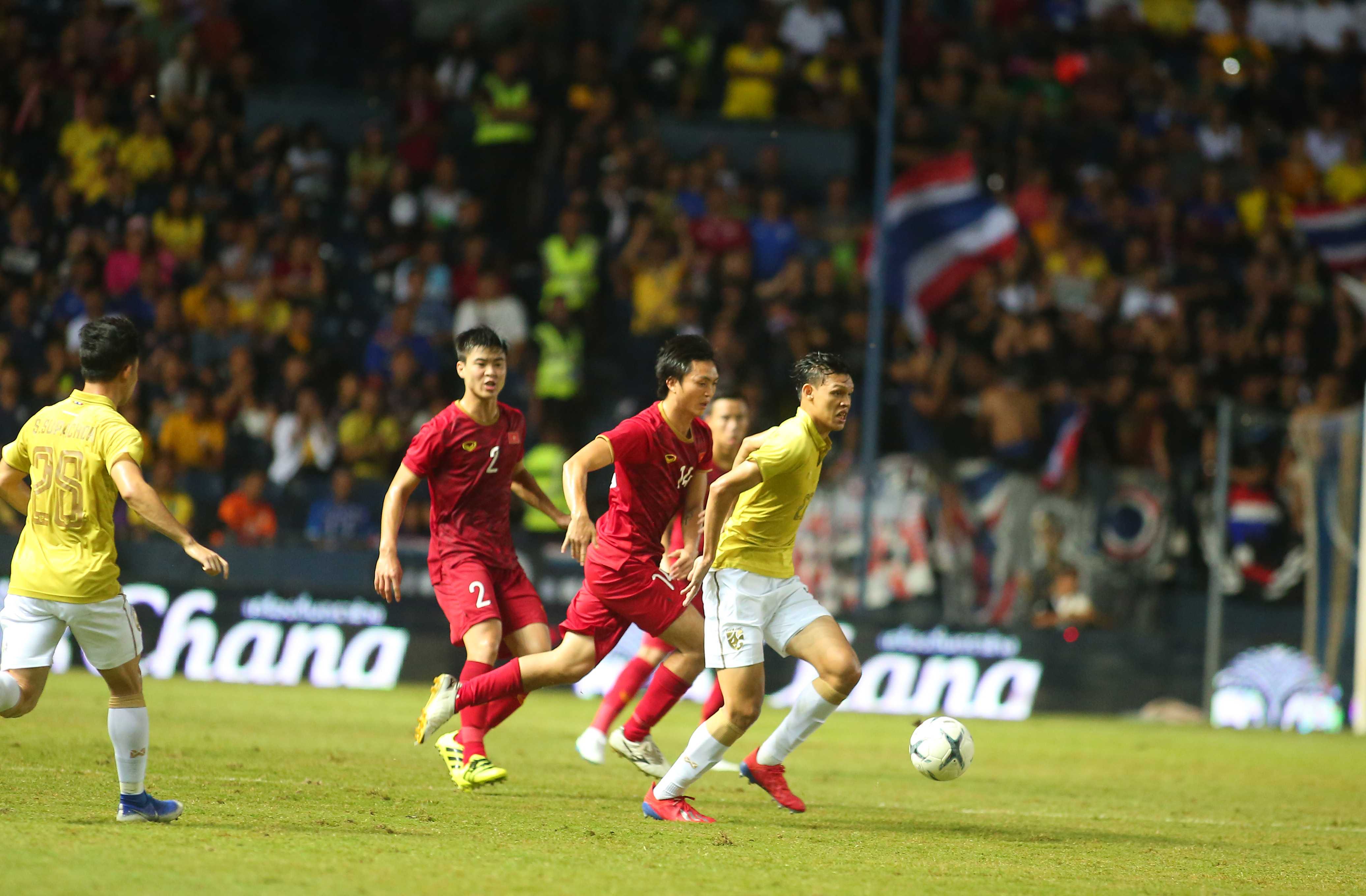 Thái Lan rất quyết tâm để đòi lại món nợ ở King's Cup 2019 trên sân nhà trước Việt Nam. Ảnh: Đình Viên.