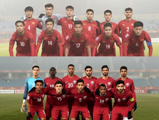 U23 Việt Nam và Qatar đều thể hiện bước tiến đáng gờm sau VCK U23 châu Á 2018.