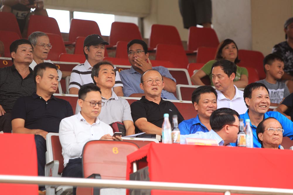 HLV Park Hang-seo muốn nhìn thấy tham vọng của bóng đá Việt Nam.