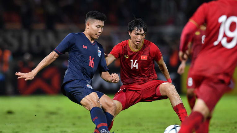 Tuấn Anh là cầu thủ thi đấu hay nhất của đội tuyển Việt Nam. Cre:AFC.