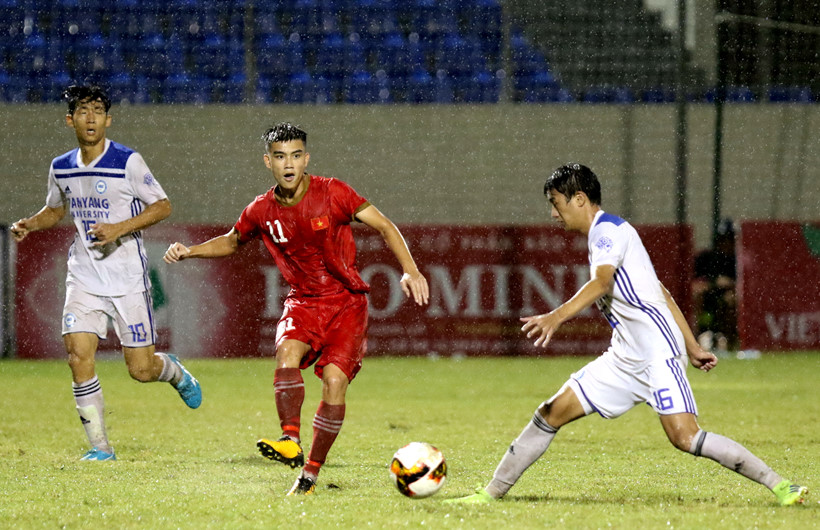 U21 Việt Nam đang thể hiện phong độ cao tại giải U21 quốc tế. Ảnh VFF.