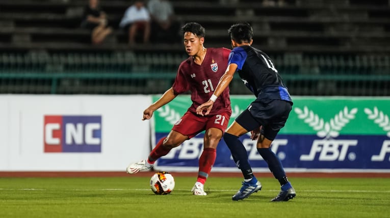 U19 Thái Lan lại gục ngã trước Campuchia.
