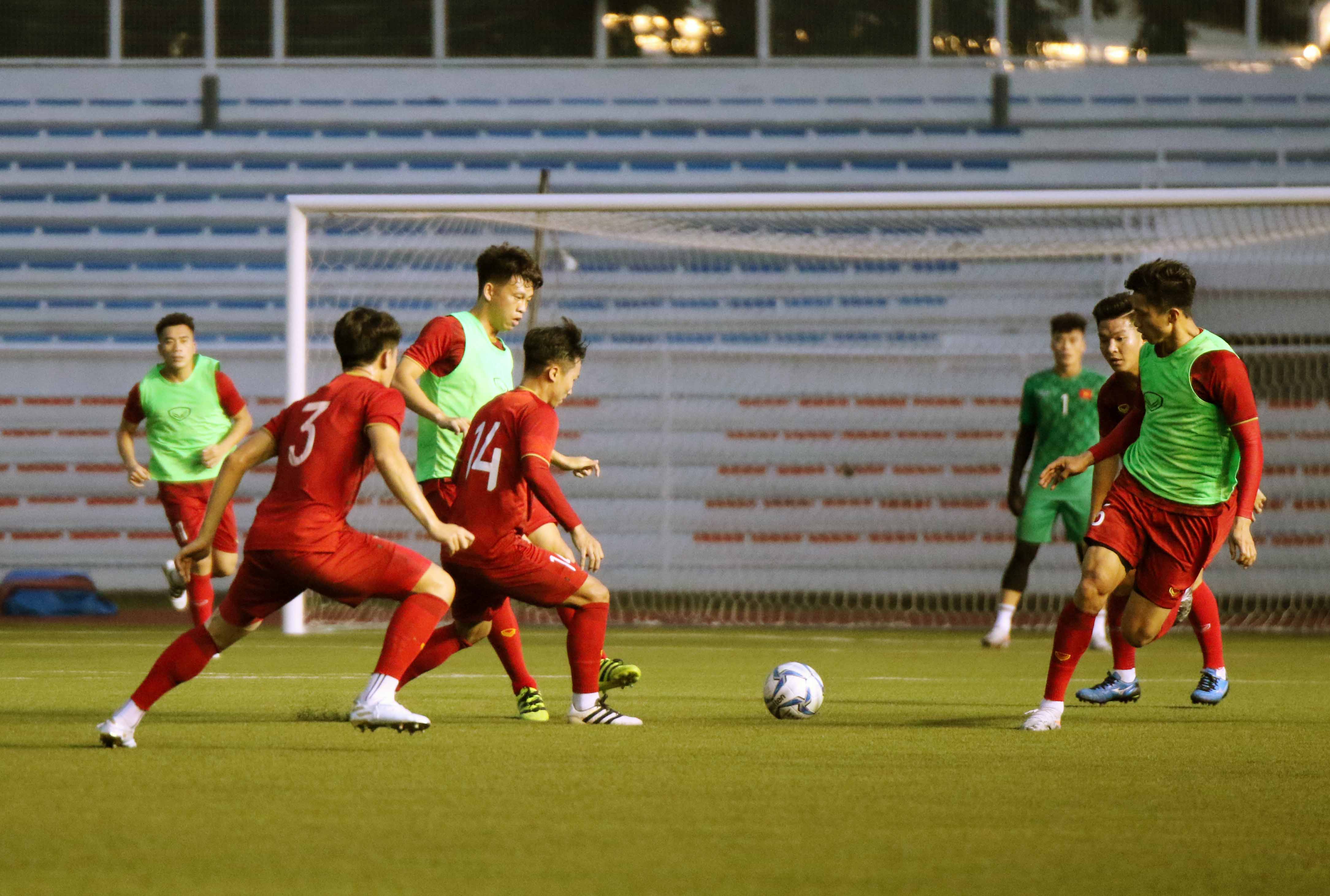 U22 Việt Nam đã sẵn sàng cho SEA Games 30. Ảnh: VFF.