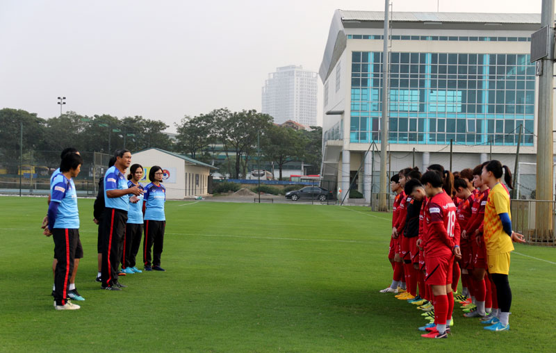 ĐT nữ Việt Nam tràn trề hy vọng giành vé dự Olympic 2020.