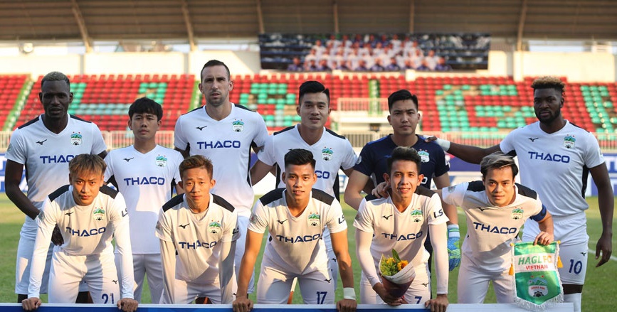 HAGL xếp hạng 3 V-League 2020 sau 2 lượt trận.