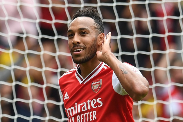 Aubameang là tiền đạo rất lợi hại của Arsenal.