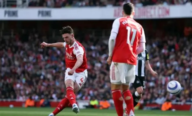 Ảnh bài viết Chấm điểm Arsenal 1-0 Newcastle: Tuyến giữa thăng hoa; Khác biệt Declan Rice