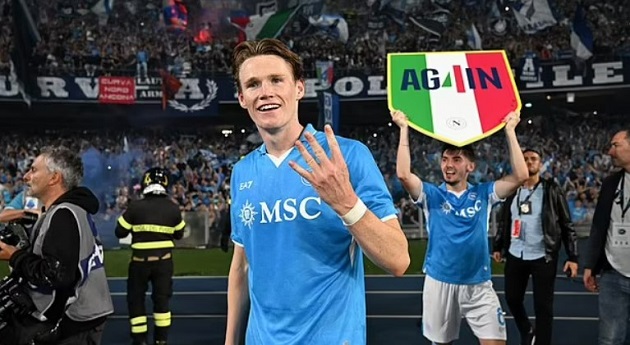 McTominay có mùa giải không thể tuyệt vời hơn.