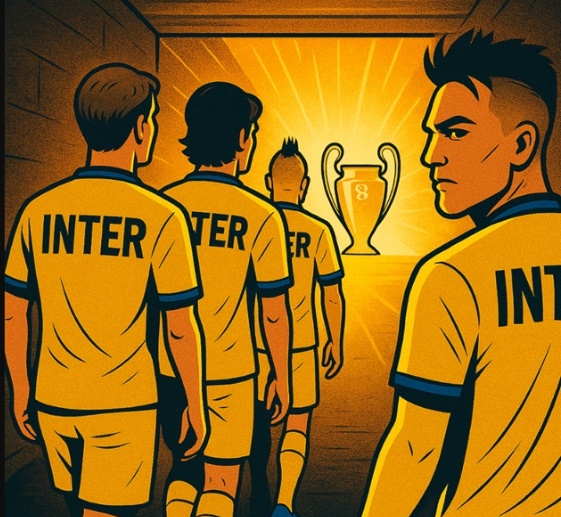 Inter quyết định ‘áp dụng phong thủy’ với màu áo vàng trong trận chung kết gặp PSG.

Allianz Arena sẽ chứng kiến thêm một vị vua mới trong lịch sử cúp C1?