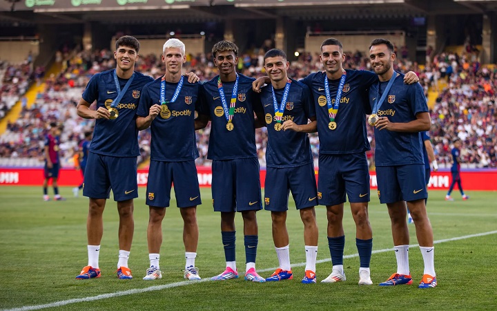 Ảnh bài viết Yamal và 5 sao Barca săn vàng Nations League