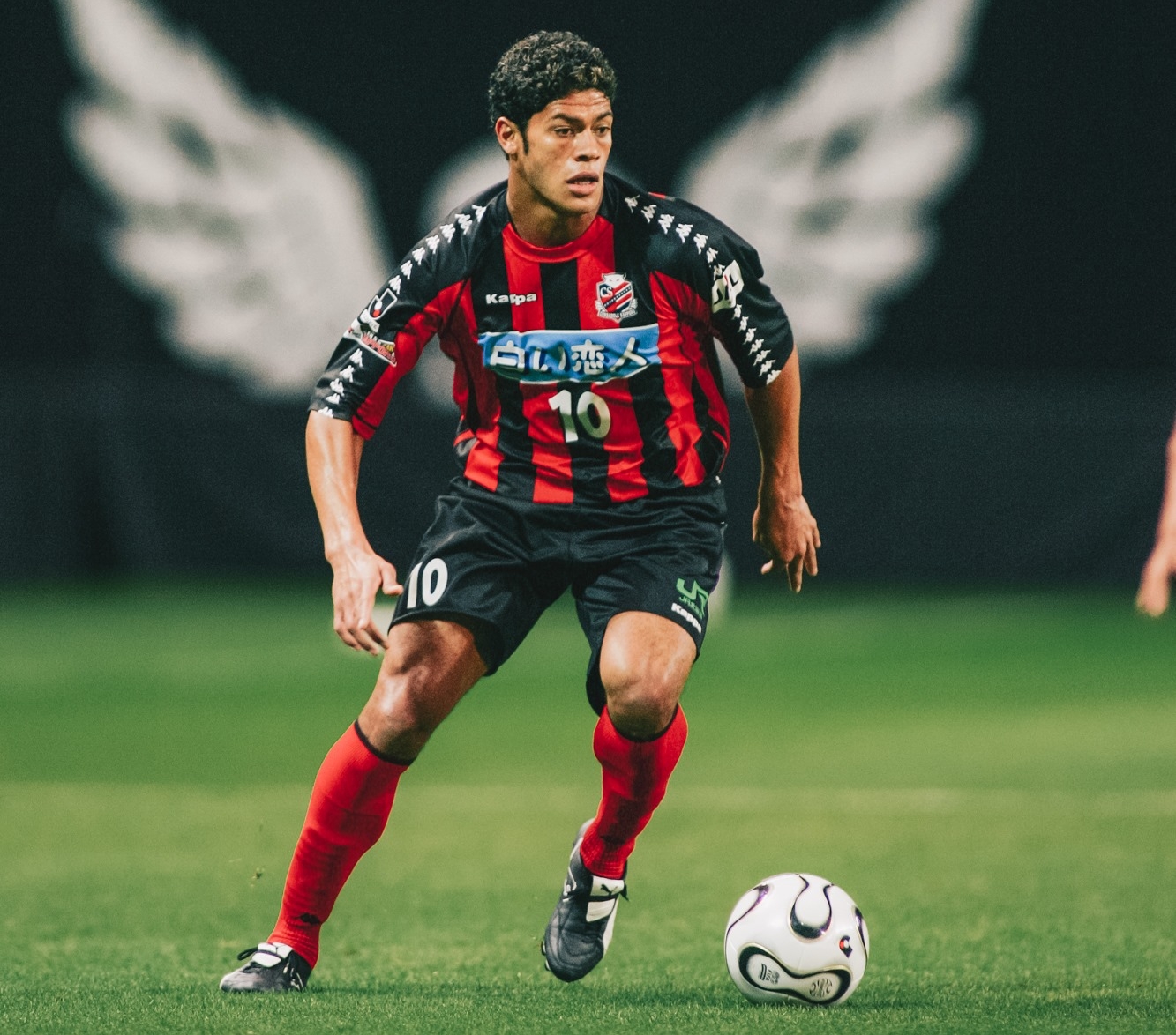 Khi còn thi đấu tại Nhật Bản.