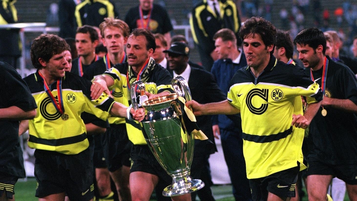 Dortmund từng lên ngôi vô địch UCL mùa giải 96/97.