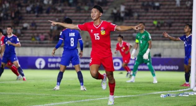 Damoth Thongkhamsavath vừa ghi dấu ấn ở vòng loại Asian Cup.