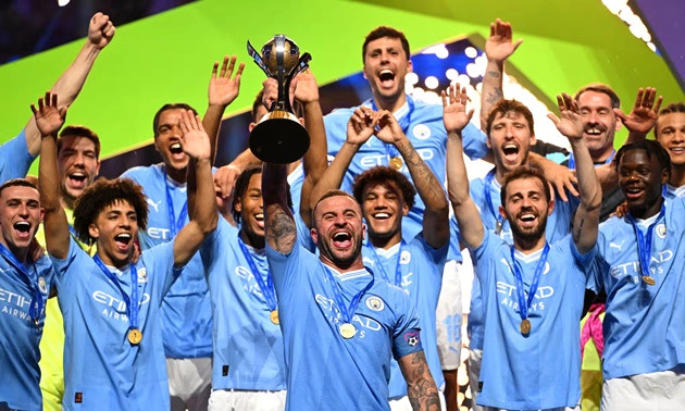 Man City là đội gần nhất vô địch Club World Cup
