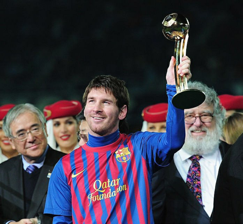 Messi là cầu thủ duy nhất giành 2 Golden Ball và 2 MVP trận chung kết Club World Cup.