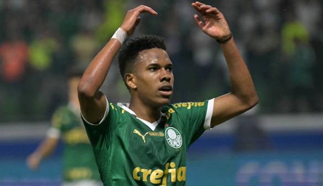 Thần đồng Estevao Willian.