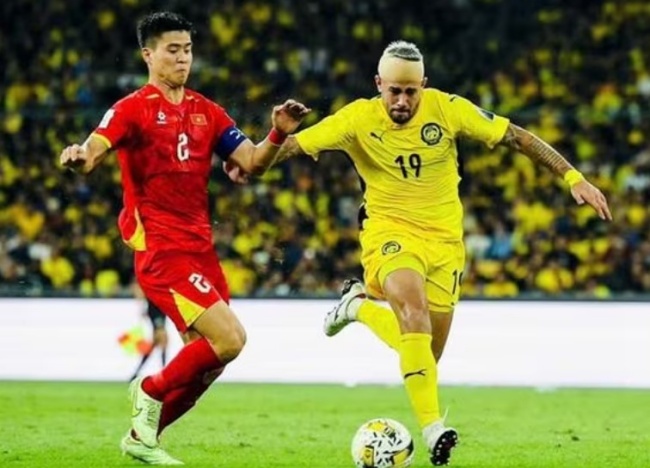 Endrick trong màu áo Malaysia.