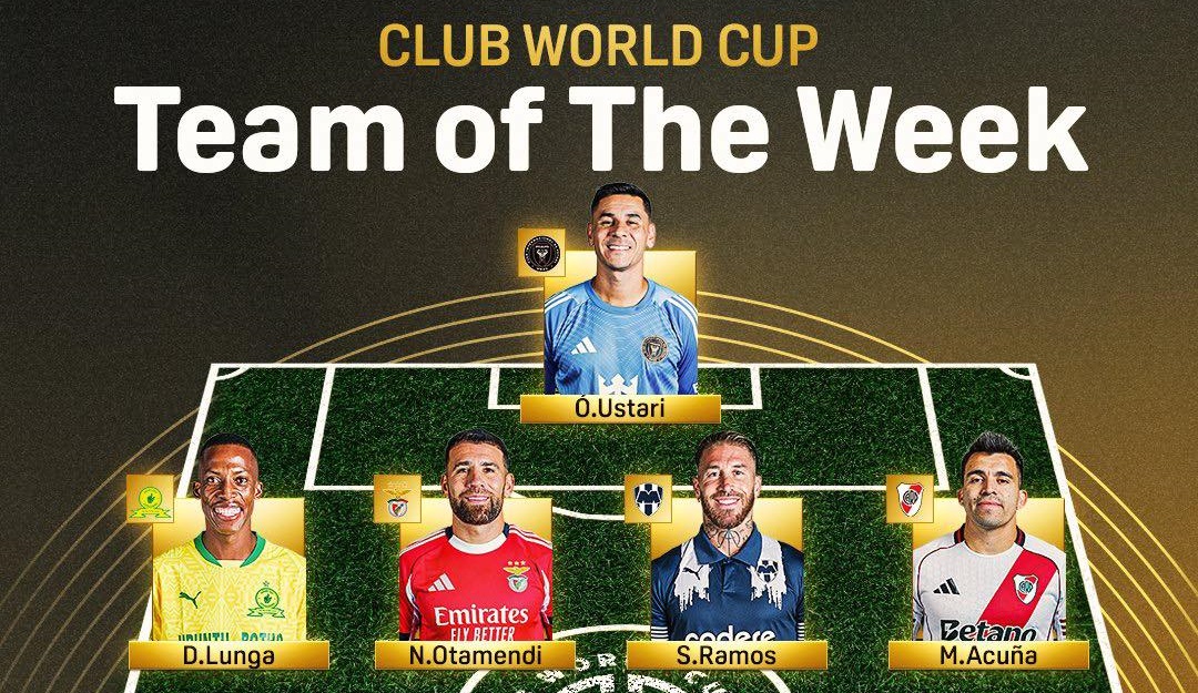 Ảnh bài viết Đội hình xuất sắc nhất vòng 1 FIFA Club World Cup: Cặp trung vệ kỳ cựu; 1 sao Chelsea