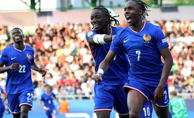 Ảnh bài viết U21 Pháp ngược dòng ấn tượng trước Đan Mạch, vào bán kết EURO U21