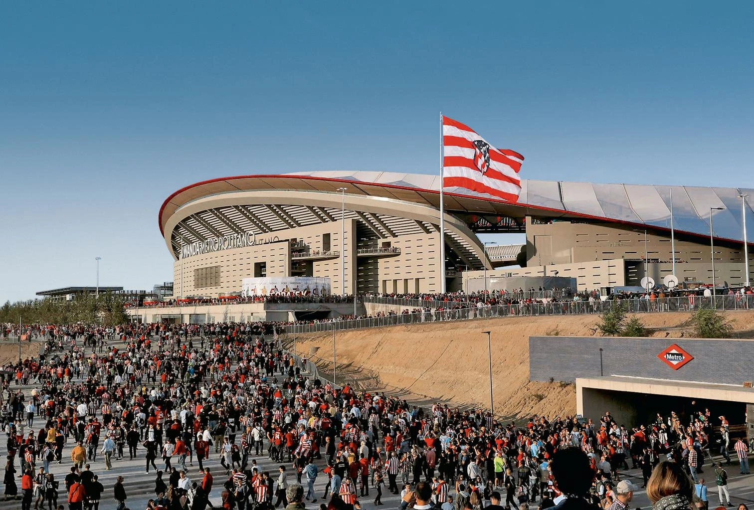 Ảnh bài viết Sân vận động Metropolitano - Hành trình thay mình ngoạn mục