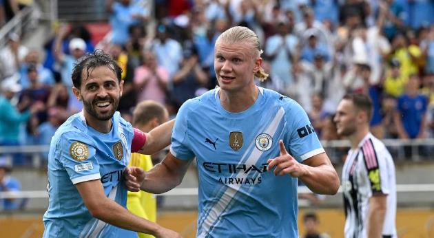 Ảnh bài viết Haaland chạm mốc 300 bàn, Man City toàn thắng vòng bảng Club World Cup