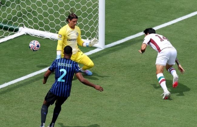 Inter nhận bàn thua từ sớm.