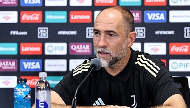 Huấn luyện viên Igor Tudor hài lòng về các học trò.