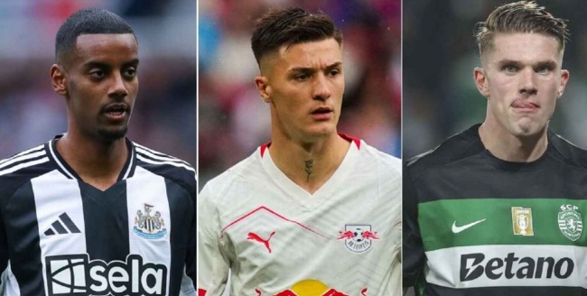 Các tiền đạo được săn đón nhất châu Âu.