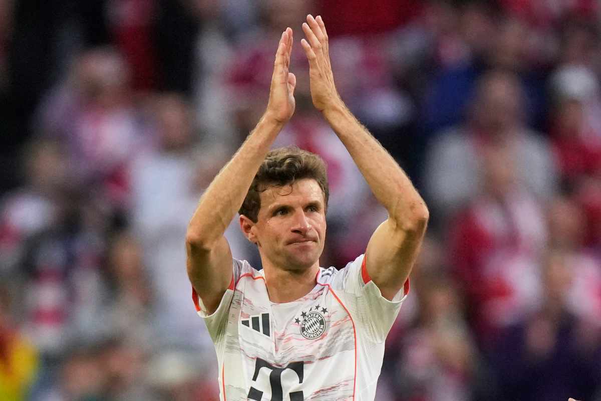 Muller đang chơi giải cuối cho Bayern.