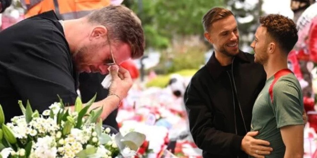 Ảnh bài viết Jordan Henderson khóc cho Diogo Jota