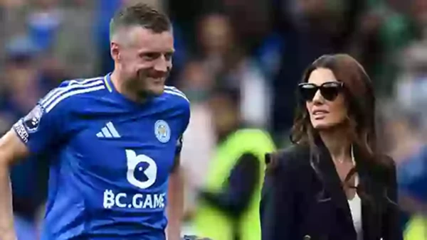 Jamie Vardy và vợ - Rebekah Vardy.