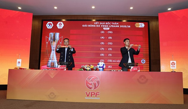 Ảnh bài viết Vòng 1 V.League 2025/26: Tâm điểm Công an TP.HCM đụng Hà Nội, derby thủ đô hấp dẫn
