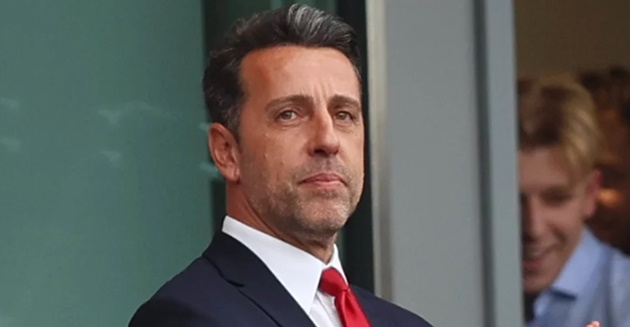 Edu từng đảm nhận vai trò giá đốc thể thao Arsenal.