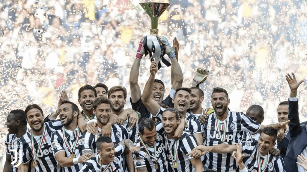 Juventus trở lại thống trị Italia với hàng loạt Scudetto.