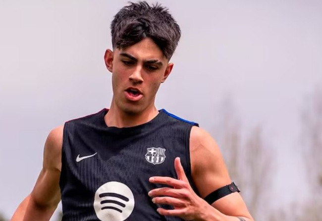 Ảnh bài viết Marc Bernal trở lại tập luyện, sẵn sàng cùng Barca du đấu châu Á