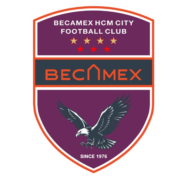 Logo mới của CLB Becamex TP.HCM (tên cũ: Becamex Bình Dương)